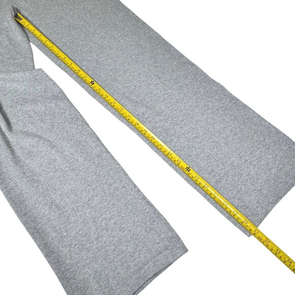 NWT Kier+J Sweater Pant Sz. M Gray Knit Drawstring Mid-Rise Cotton Pajama Lounge - Picture 7 of 11